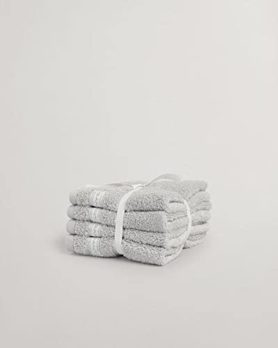 Premium Towel 30X30 4-Pack, Heather Grey, 30x30