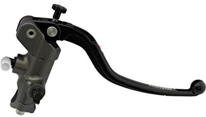 Pompa Freno Radiale - Lavorata CNC - Accossato Con Leva Fissa Lunga, 19 X 20 per Honda CBR 600 RR dal 2005 al 2006, CC 600