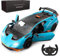 Blaues Lamborghini Huracán STO RC Auto: 1:14 Maßstab Hochleistungs-Ferngesteuertes Spielzeugfahrzeug. Leistungsorientiertes Ferngesteuertes Spielzeugauto, Ideal für Rennsportbegeisterte