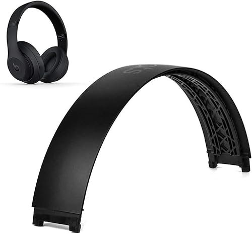 MinHutYa Replacement Studio 3 Top Headband Repair Parts Compatible with Beats Studio3 Wireless Studio 2.0 Wireless Over-Ear Headphones (Matte Black)