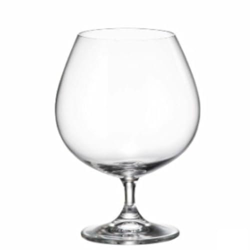 Bohemia Crystal Set de Copas Clara Coñac 690 ml 6 Unidades 4 Unidades 7,5 x 12 x 16 cm