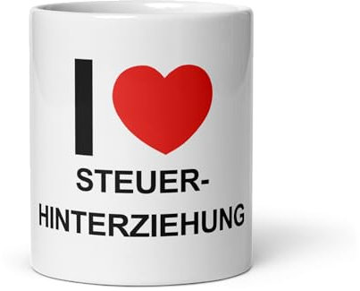 Generic I love Steuerhinterziehung - Tasse, 2