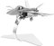 Tofficu 1Stk Kampfjet-Modell Angriffsflugzeug Spielzeug aus Edelstahl Bookshelf Decor bücherregal Dekoration Ornament Modelle Flugzeugmodell Flugzeug fliegendes Modell Schrank