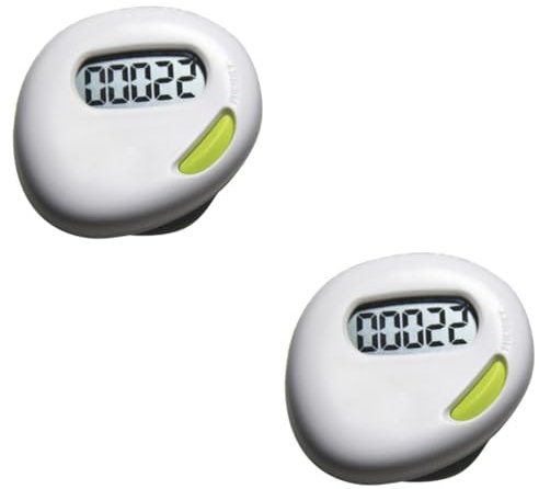 INOOMP 2stücke Herzförmiger Präzisions-schrittzähler Sport Gadget Für Fitness Und Gesundheit Für Männer Und Frauen Kompakt Und Langlebig Perfektes Für Sportbegeisterte