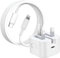 iPhone PD Fast Charger,MFi Certified,20W 3.0 USB C Wall iPhone Charger Plug with 1M Fast Charging Cable,USB C PD 20W Power Adapter Cable for iPhone 14/13/12/11 Pro/Pro Max/XS Max/XS/XR/X/SE/8 and More