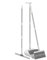 Lmaisdh Broom And Dustpan Set - Broom With Dustpan Set for Outdoor Cleaning - Flexible Foldable Broom And Dust Pan Combo for Home, Kitchen, Living Room
