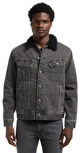 Lee Herren Sherpa Jacket Herren Denim Jacket