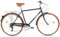 FabricBike Southken - City Bike 28 Zoll, Cityräder, klassisches Stadtrad, Fahrrad mit Korb, bequemer Sattel, 7-Gang-Schaltung (Southken Matte Black, M-54cm)