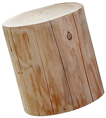 BESPORTBLE Tabouret en Bois Massif - Escabeau Petit Tabouret en Bois Salon De Manucure Salon Extérieur