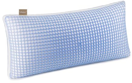 Vitapur MemoElite Classic Nackenstützkissen, 40 x 80 cm, Gedächtnisschaum, Schlafkissen für Verschiedene Schläferpositionen