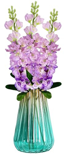 astylishome Artificial Flowers Indoor Purple Decorations - Large Fake Flower 92cm for Events Wedding Party Home 4714