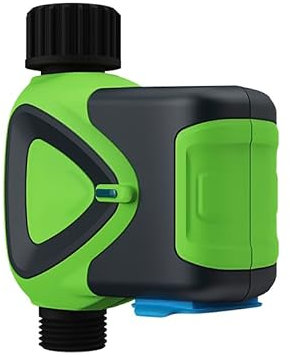 Temporizador de aspersor Inteligente WiFi, Temporizador de Agua al Aire Libre para Manguera de jardín, riego de césped y Piscina, Controlador de aspersor con retardo de Lluvia, Sistema de riego