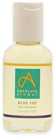 Absolute Aromas Rosehip Oil 50ml - Pure, Natural, Cold-Pressed, Vegan and Cruelty Free – Nourishing and Rejuvenating Moisturising Oil