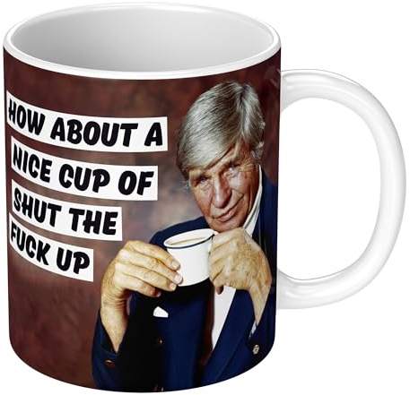 Dean Morris Cards How About A Nice Cup of Shut The F*** Up Rude 11oz Ceramic Mug