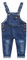 Toddler Baby Dungarees Denim Jeans Bib Overalls Jumpsuit for Boys Girls Blue 18-24 Months
