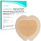 MedVanceTM Silikon - Silikonkleber Schaumstoffverband, Sakralgröße 17.5 cm x 17.5 cm (15 cm x 16.5 cm Wundkissen), Schachtel mit 5 Verbänden