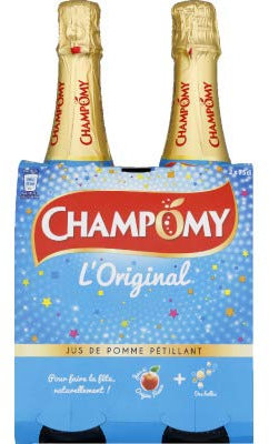 Champomy Champomy l original bouteille 2x75cl 2017-2018 - Les 2 bouteilles de 75cl