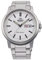 Orient Herren Analog Automatik Uhr mit Edelstahl Armband RA-AA0C03S19B