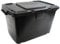All-Green Coral 55 Litre Black Outdoor Kerbside Waste Recycling Box - Box & Black Lid