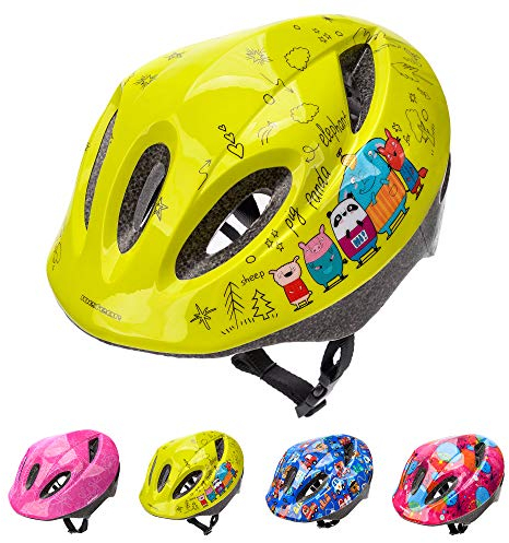meteor Casco Bici Ideale per Bambini - Caschi Perfetto per Downhill Enduro Ciclismo MTB Scooter - Helmet per Tutte Le Forme di Attività in Bicicletta Helmo