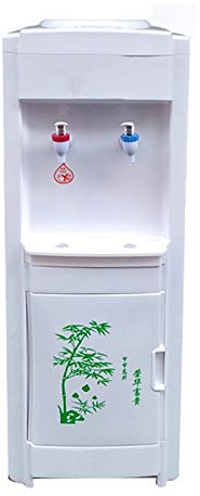 Wgwioo Dispensador De Agua Fría Caliente con Soporte para El Hogar, Enfriador De Agua Electrónico, Compresor Frío Y Caliente De Carga Superior, para Oficina En Casa,Hot and Cold