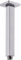 Square Shower Arm with Flange 8 Inch Straight Ceiling Mounted Extension for Rainfall Shower Head Stainless Steel, Brushed Nickel