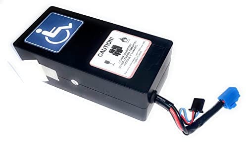 New Lithium Battery higher capacity 10.05Ah Drive 3 Wheel Remote Folding Mobility Boot Scooter HW008