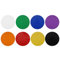 Vklopdsh 8-Piece Set Silicone Pot Coasters Round Kitchen Coasters Multi- Corkscrew Multicoloured