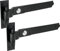 IRONTITE® Scharniere schwerlast für Tore | Gekröpfte & schwarz Torscharniere [300mm] | Kreuzgehänge bestehend aus Haken & Band mit Befestigungsmaterial | Torband, Torbeschlag [1 Stück]
