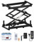 DIHOOL Tavoli Elettrici di Sollevamento 80 kg Carico, 265-1100 mm Altezza Regolabile Forbici Tavolo, Pedal Control