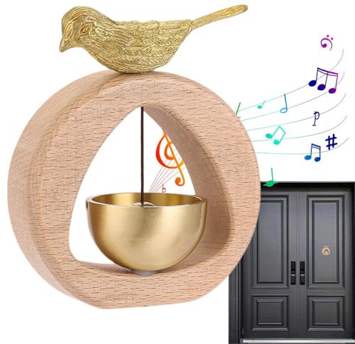 Rurunklee Händlerglocke für Geschäfte, Türglocke für Geschäfte, magnetisch, für Gewerbetreiber – Ornamente für Eingangstür, aus, Türklingel zum Aufhängen, Ring