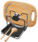 Pan Lid Holder with Drip Pad, Spoon Rest Kitchen Saucepan Lid Storage 2 Layers, Pot Lid Organiser Chopping Board Rack, Kitchen Utensils Countertop Organiser Rack for Pot Lid Spatula Spoon Board