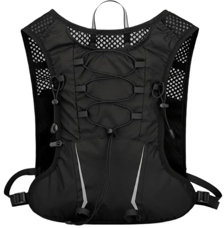 Laufrucksack, Marathoner-Wasserblase – Verstellbarer, reflektierender Trinkrucksack für Outdoor, , Camping, Radfahren