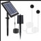 3 W 6 V Solar-Sauerstoffpumpe, Solar-Teichbelüfter mit 3 Modi für Gartenteiche, Aquarien, Sauerstoffgeber, Luftblasensteine