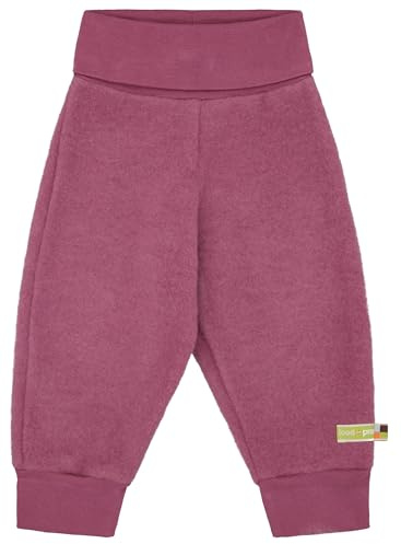 Loud + Proud Mädchen Hose Wollfleece, GOTS Zertifiziert