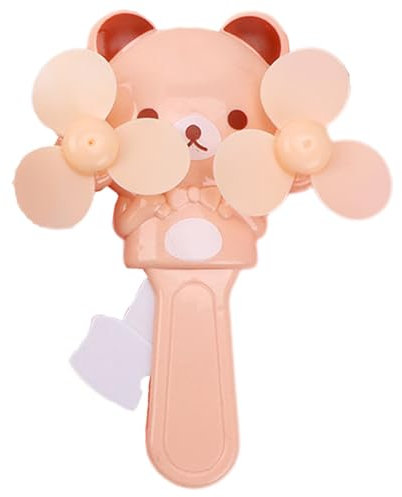 Handheld Fan, 1Pcs Manual Hand Fan, Ventiladores De Juguetes De Dibujos Animados Para Niños, Ventilador No Eléctrico, Hand-Cranked Cooling Fans Made Of ABS Material (color Aleatorio)