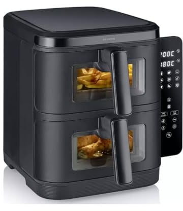 SEVERIN Severin S-Fry Duo Stack Heißluftfritteuse FR 2468