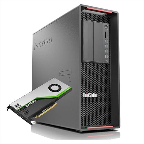Lenovo Thinkstation P720 Tower Pc Computer Workstation Business Server, Xeon Silver 4210, Ram 16gb, Ssd 512gb, Nvidia RTX 4000 8gb, Win 11 Pro + Libre Office (Ricondizionato)