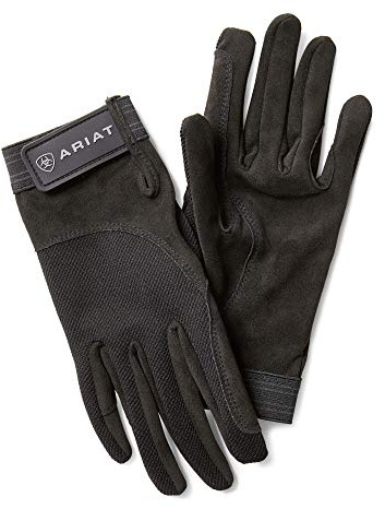 ARIAT Women's Tek Grip Glove Black Size 10