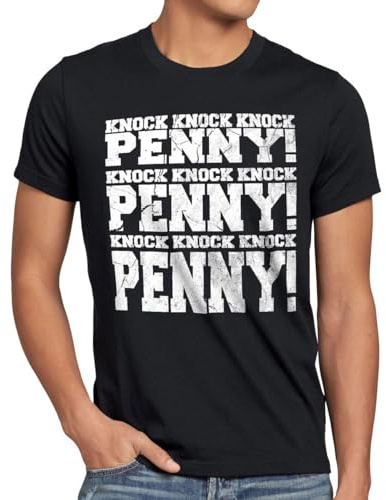 style3 Knock Knock Knock Penny! T-Shirt Herren