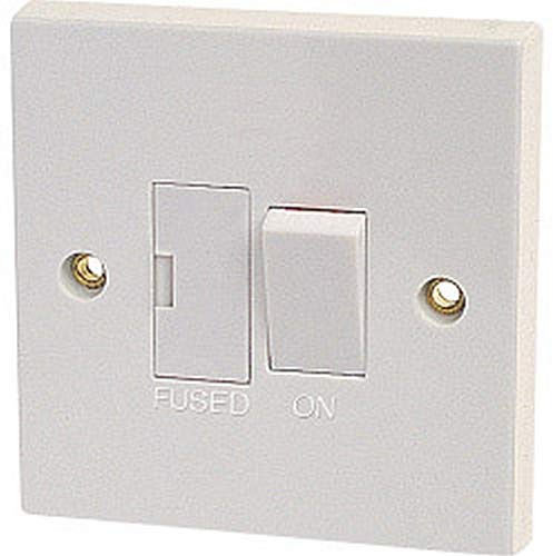 Dencon 13A Switched Fused Spur to BS1363 (One Size) (White)