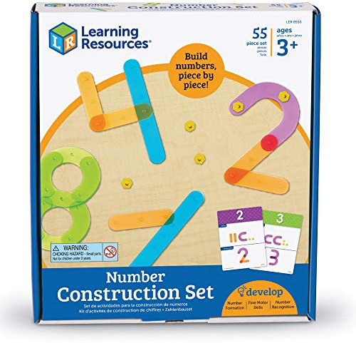 Learning Resources Number Construction, 55 Pieces