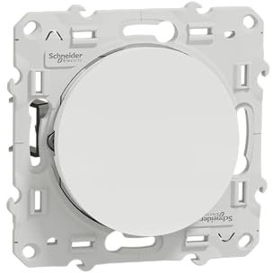 Schneider Electric - Odace, permutateur Blanc, 10 A, à griffes - S525205