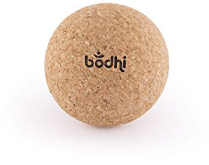 Bodhi Faszienball Ø 8 cm | Massage Ball aus Kork | Faszienkugel aus Naturmaterial gegen Muskelverspannungen | Massageball für Faszien Massage & Triggerpunkt Therapie | Korkball zur Faszienmassage