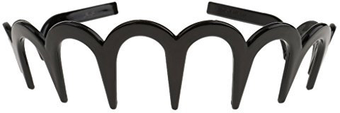 Nicedeal Serre-tête Peigne à Cheveux Zigzag Bande Crantée Bandeau Femme Homme Fille - 7, Taille unique Hair deco et Tools hairbands