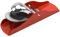 Block Plane, Woodworking Spoke Shave, Hand Planer, Metal Manual Planer With Adjustable Blade for Wood Craft - Flat Base for Deburring