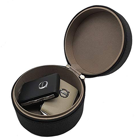 Connected Essentials Anti-Theft Car Key Safe - Radio Signal (RFID) Blocking Key Storage Box - Convenient Household & Workplace Faraday Box for Your Vehicle Keys & Phone – CEG-101 (Zip Case)