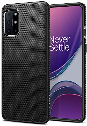 Spigen Liquid Air Hülle Kompatibel mit OnePlus 8T - Schwarz