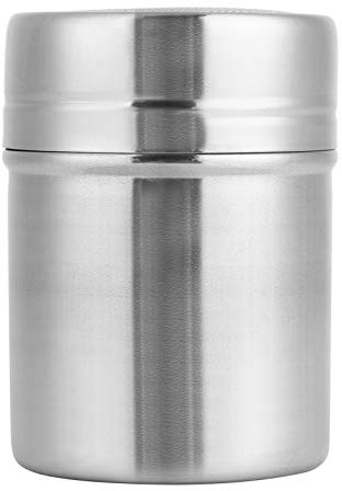 Sucrier en Poudre, Non Toxique et Durable avec Couvercle Sucrier en Poudre, pour café Pot de Farine de Sucre Poivre Sucre Poivre en Poudre Farine de Cacao(Small)