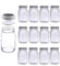 MEETOZ Mason Jars 17 oz With Regular Lids and Bands, Ideal for Jam,Dishwasher Safe Mason Jar for Fermenting, Kombucha, Kefir, Storing and Canning Uses, Clear- Set of 12 (Type B)